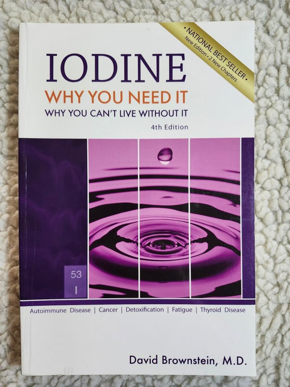 Iodine Why You Need It 4th Edition David Brownstein Paperback Thyroid Health
